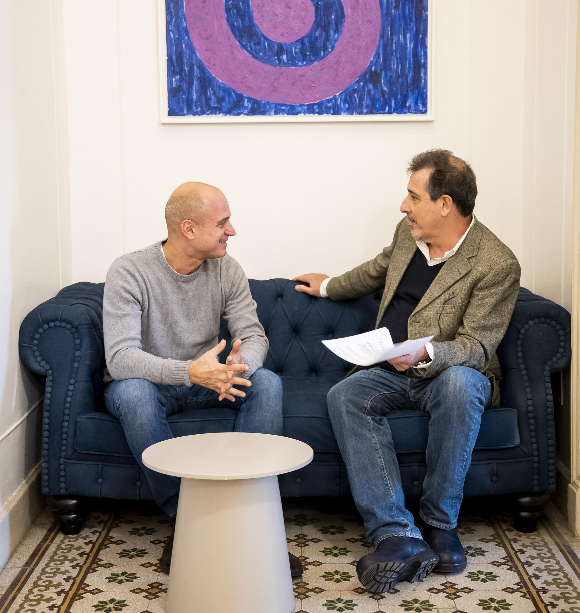 Colloquio di sostegno nella sede della Fondazione Laura e Alberto Genovese